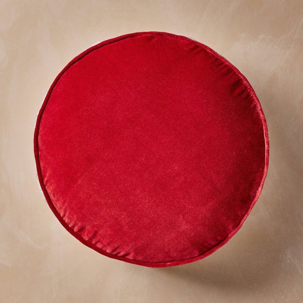 NWT 2023 John Derian 16" Round  Turkey Pillow - Picture 4 of 8